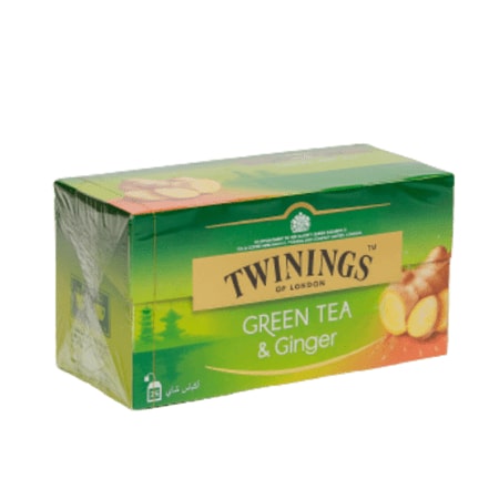 Twining Green Ginger 25 Tea Bags Pack - Image 2